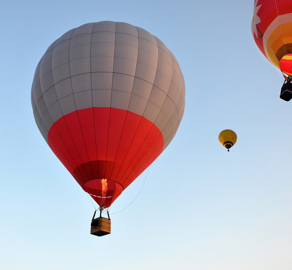 Hot air balloons